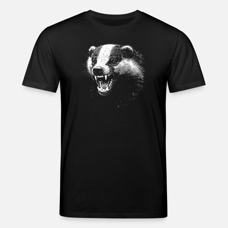 Dachs - Stanley/Stella Unisex Bio-T-Shirt CREATOR  - Schwarz