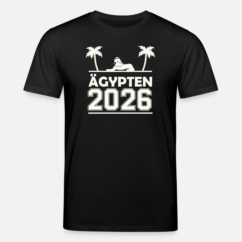 Ägypten 2026 Silhouette - Stanley/Stella Unisex Bio-T-Shirt CREATOR - Schwarz
