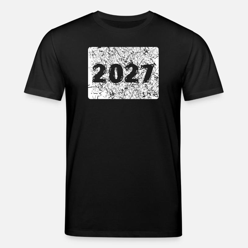 Jahr 2027 - Stanley/Stella Unisex Bio-T-Shirt CREATOR  - Schwarz