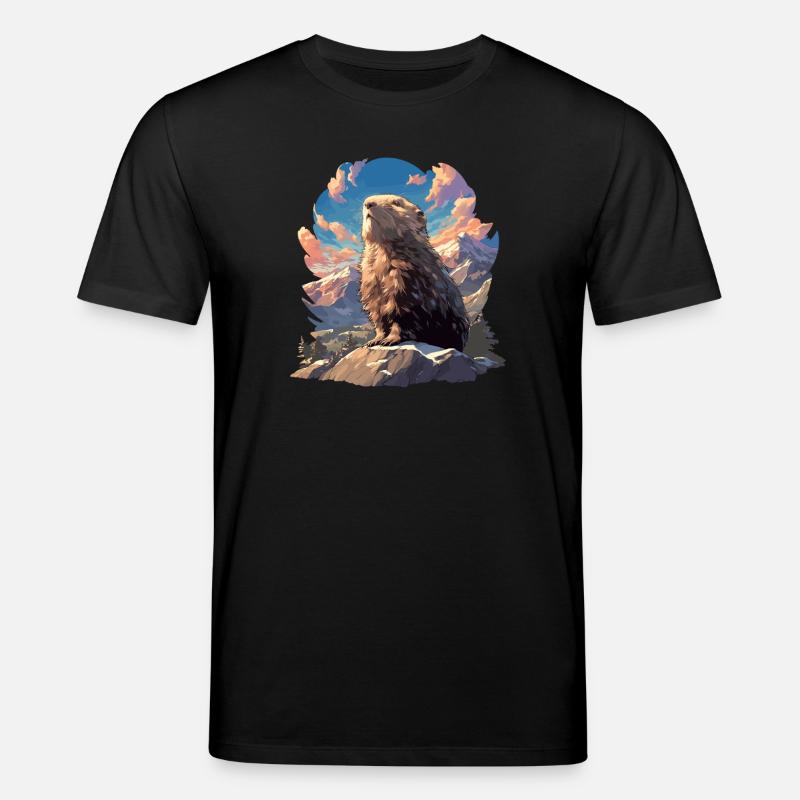 Lemminge Lemming - Stanley/Stella Unisex Bio-T-Shirt CREATOR  - Schwarz