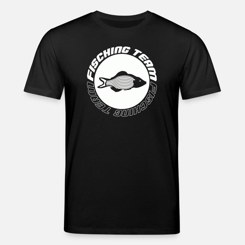 Fishing Team - Stanley/Stella Unisex Bio-T-Shirt CREATOR  - Schwarz