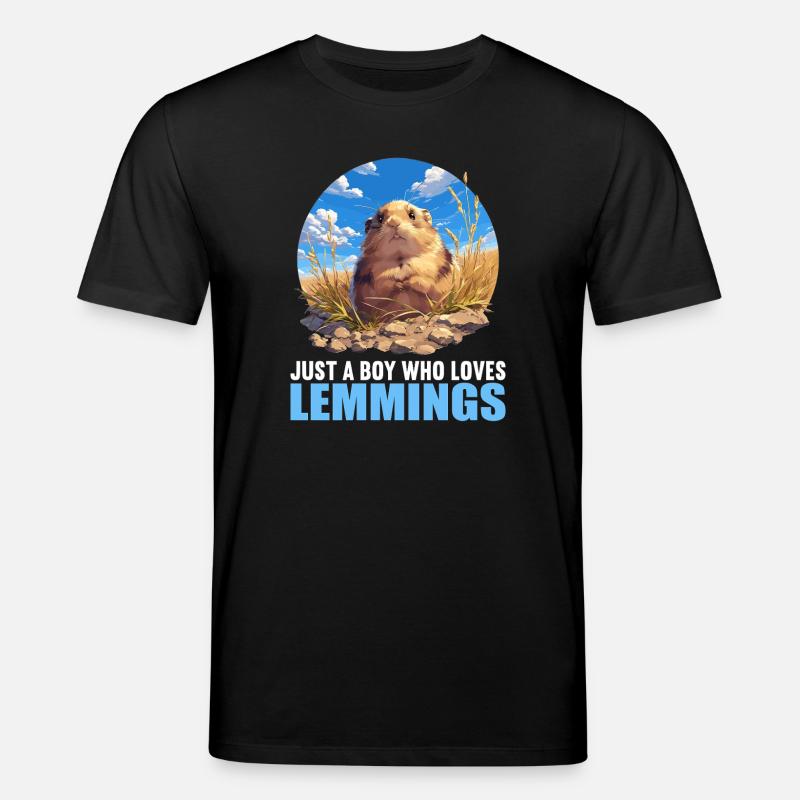 Lemminge Lemming - Stanley/Stella Unisex Bio-T-Shirt CREATOR  - Schwarz