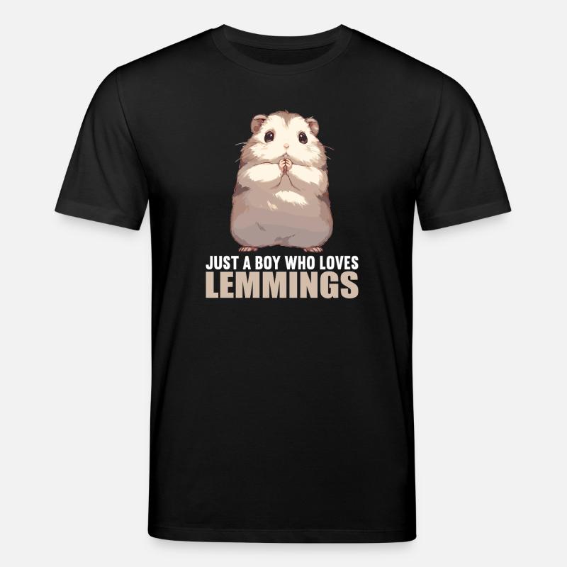 Lemmings Lemming - T-shirt bio CREATOR Stanley/Stella Unisexe - noir