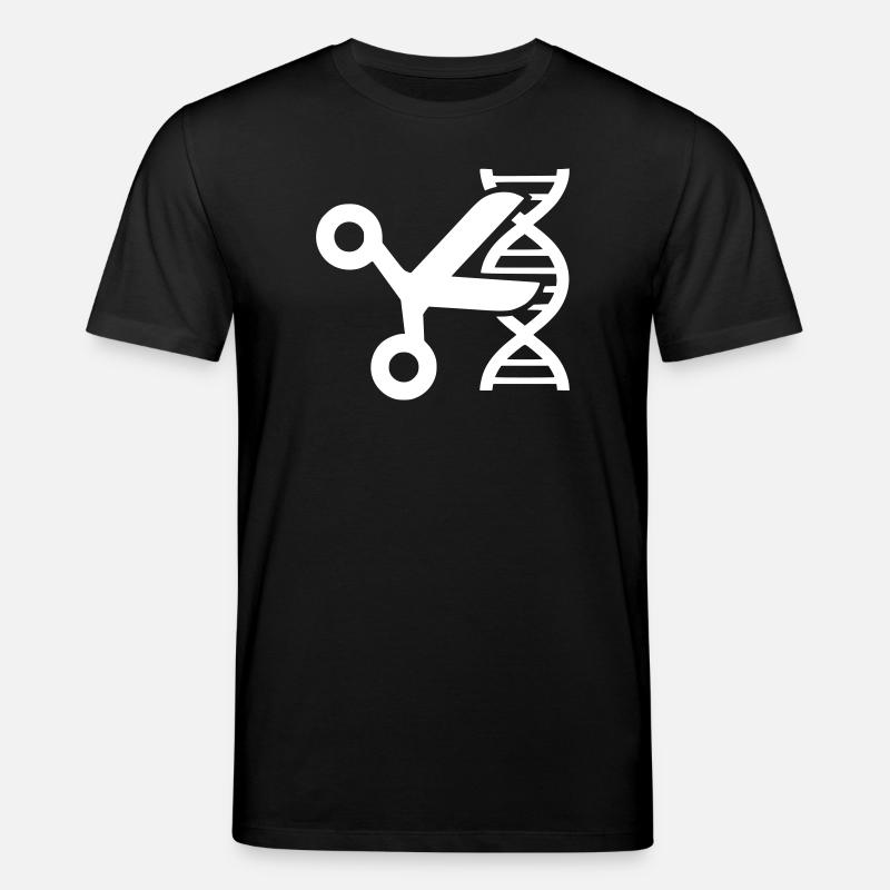 Génétique des ciseaux ADN CRISPR - T-shirt bio CREATOR Stanley/Stella Unisexe - noir