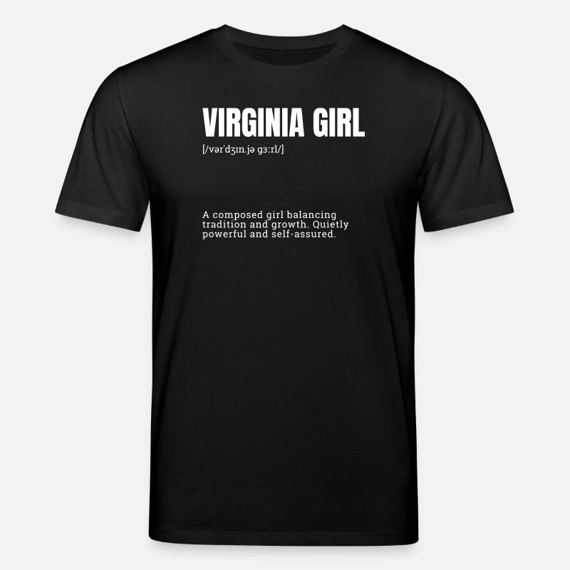 Virginia Mädchen Balance - Stanley/Stella Unisex Bio-T-Shirt CREATOR  - Schwarz