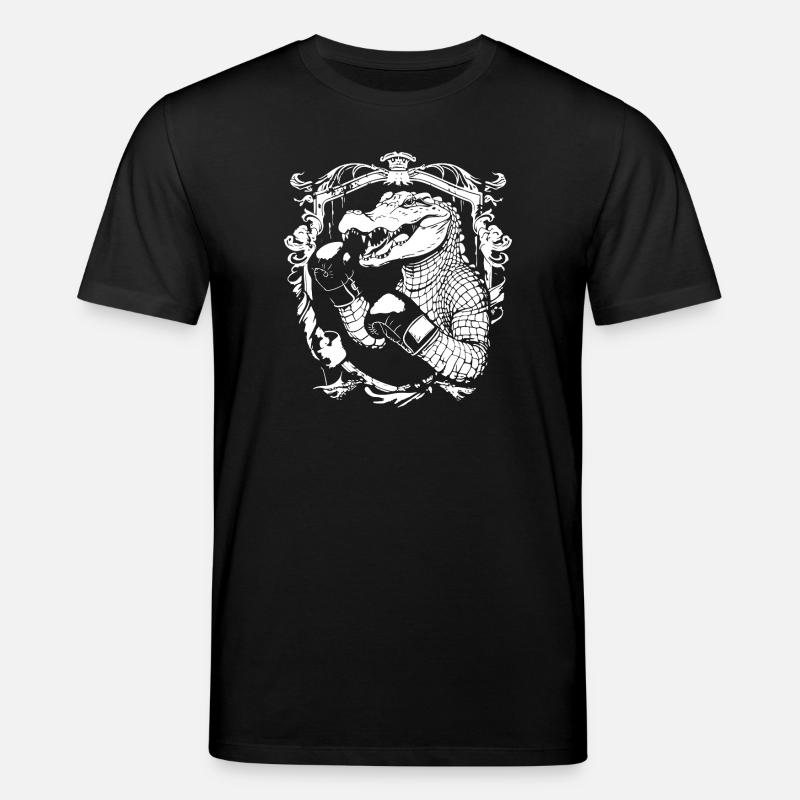 Alligator Boxen MMA - Stanley/Stella Unisex Bio-T-Shirt CREATOR  - Schwarz