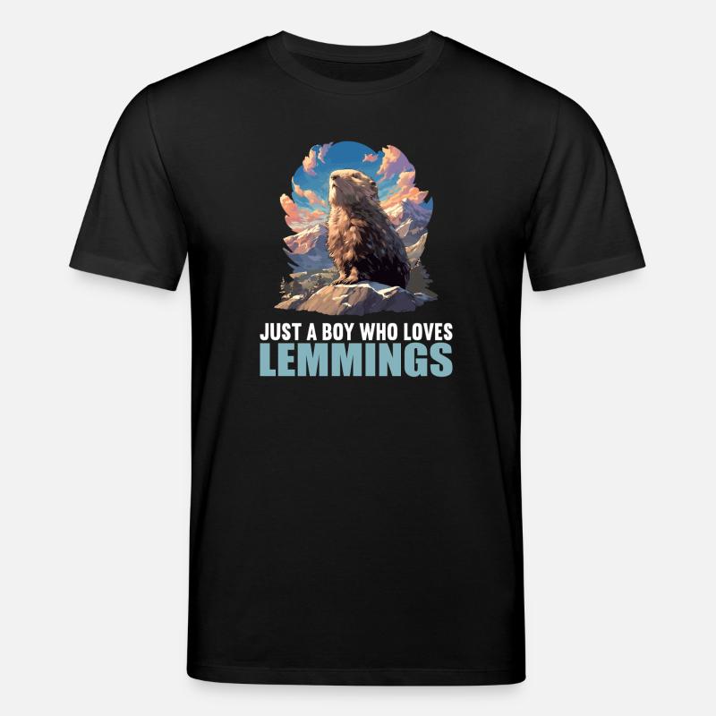 Lemmings Lemming - T-shirt bio CREATOR Stanley/Stella Unisexe - noir