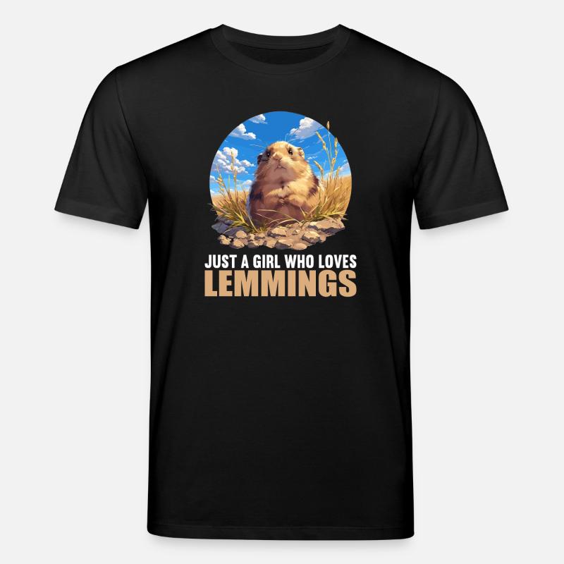 Lemminge Lemming - Stanley/Stella Unisex Bio-T-Shirt CREATOR - Schwarz