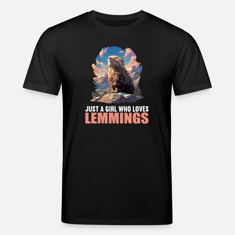 Lemmings Lemming - T-shirt bio CREATOR Stanley/Stella Unisexe - noir