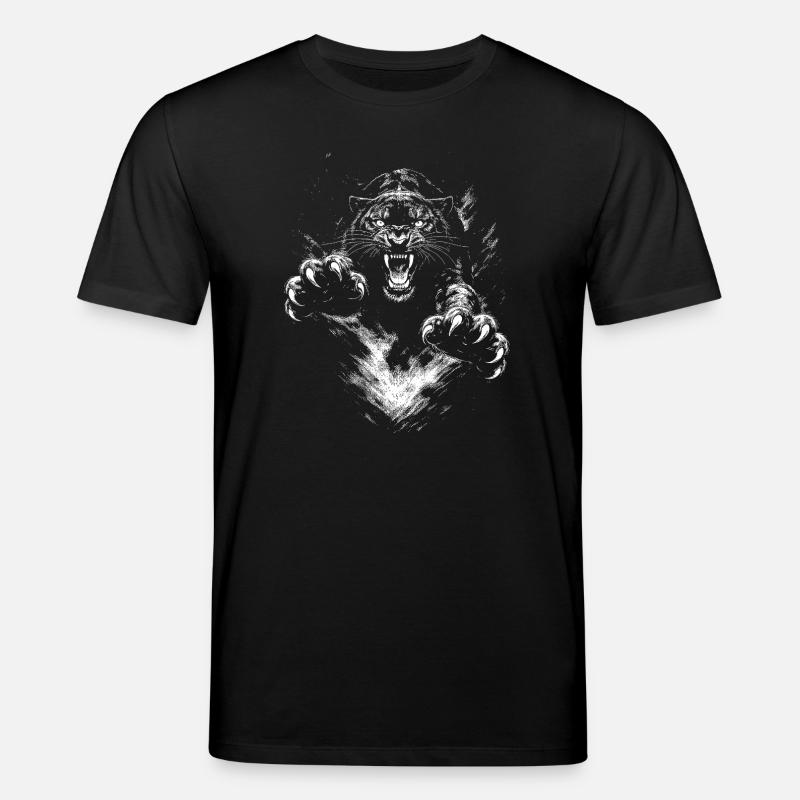 Schwarze Panther - Stanley/Stella Unisex Bio-T-Shirt CREATOR  - Schwarz