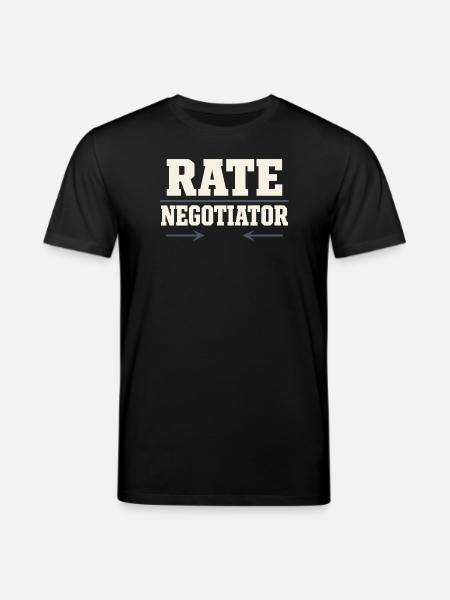 Hypothekenmakler, Kreditsachbearbeiter, - Stanley/Stella Unisex Bio-T-Shirt CREATOR  - Schwarz