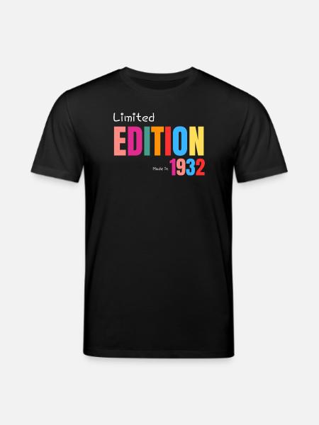 Limited edition Made in 1932 - Stanley/Stella CREATOR Unisex Organic T-Shirt - black