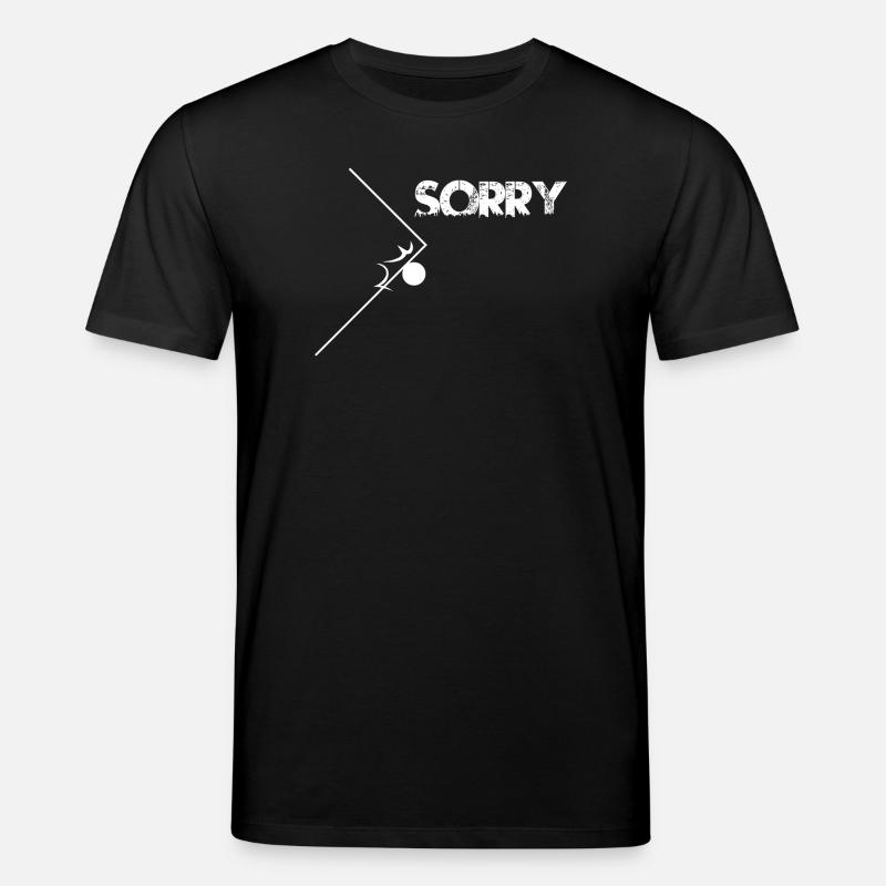 Désolé ! Coup de tranche parfait - T-shirt bio CREATOR Stanley/Stella Unisexe - noir