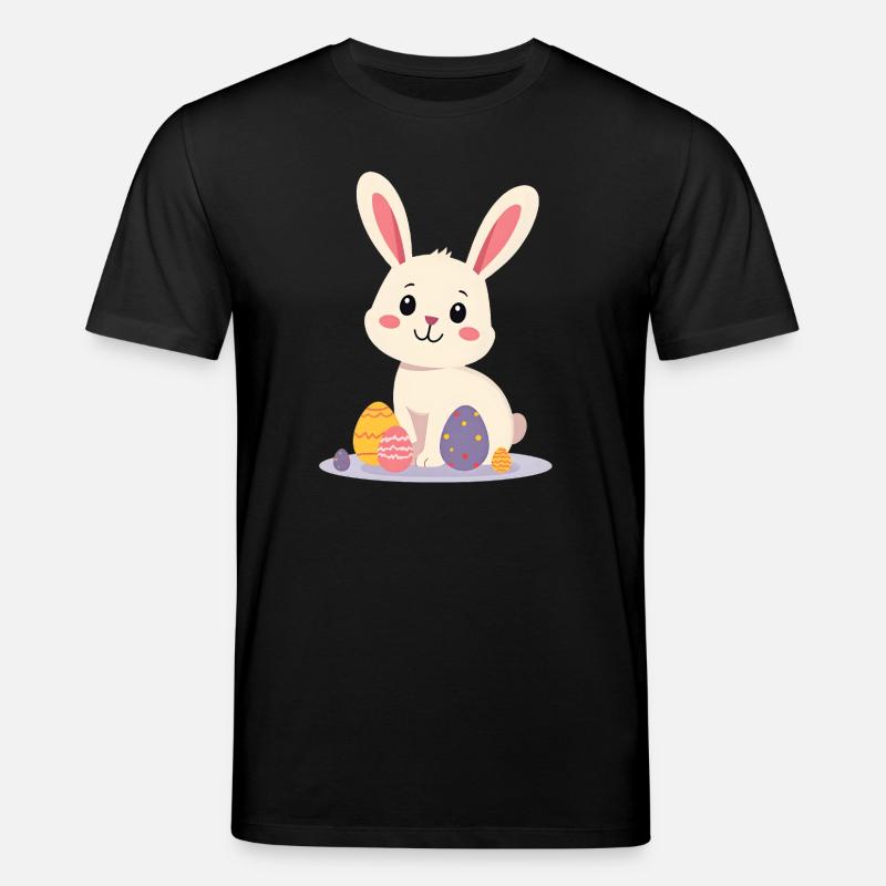 Lapin de Pâques - T-shirt bio CREATOR Stanley/Stella Unisexe - noir