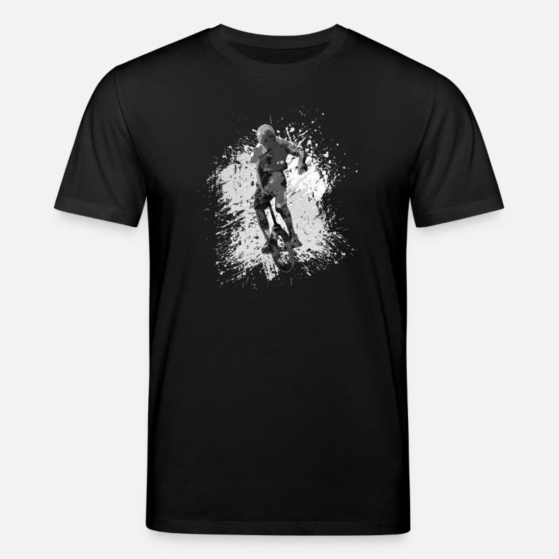 Unicycle | Style libre monocycle - T-shirt bio CREATOR Stanley/Stella Unisexe - noir