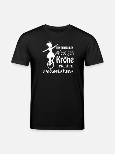 Enhjulet cykel | Unicycling Freestyle - Stanley/Stella CREATOR økologisk unisex-T-shirt - sort