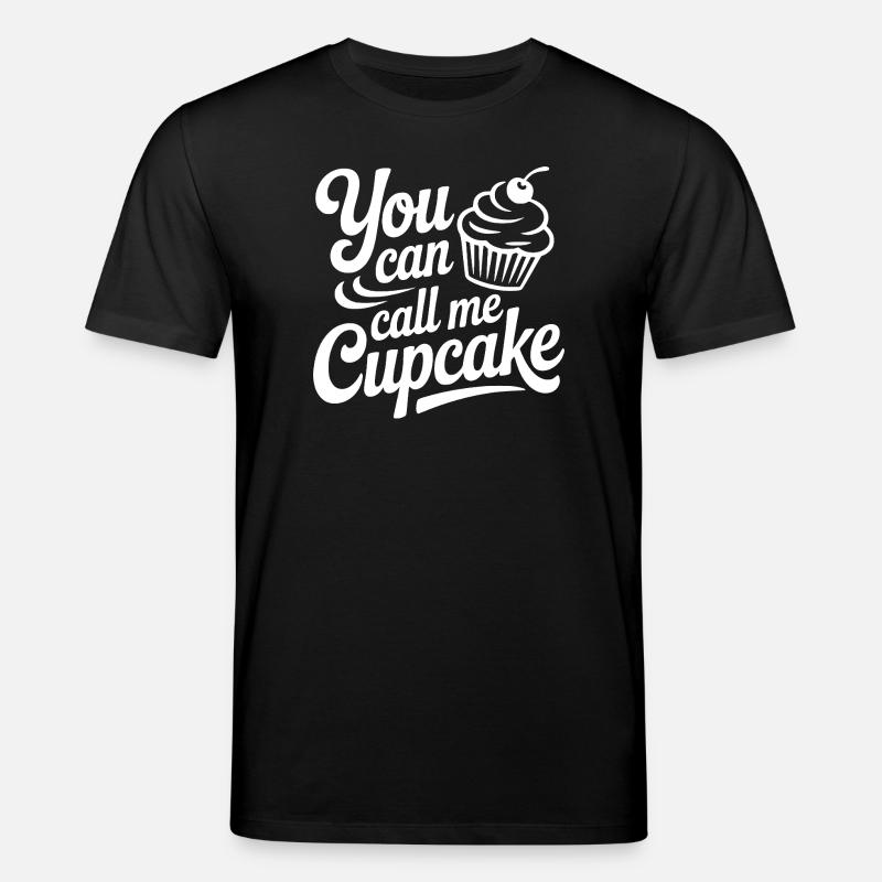 Tu peux m’appeler Cupcake - T-shirt bio CREATOR Stanley/Stella Unisexe - noir