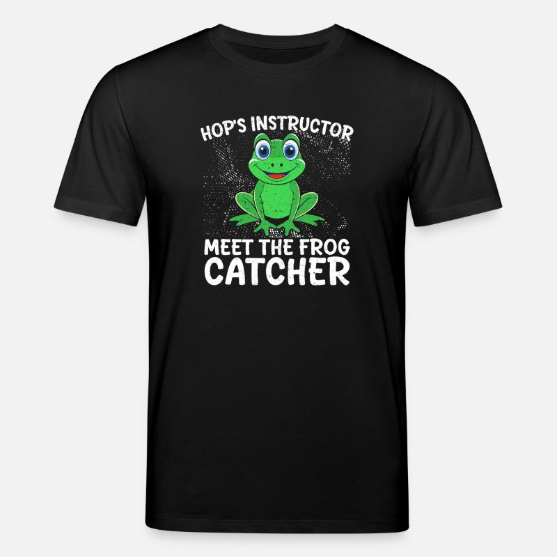 Frog Catcher Hop´s Instructor Frog - Stanley/Stella Unisex Bio-T-Shirt CREATOR  - Schwarz