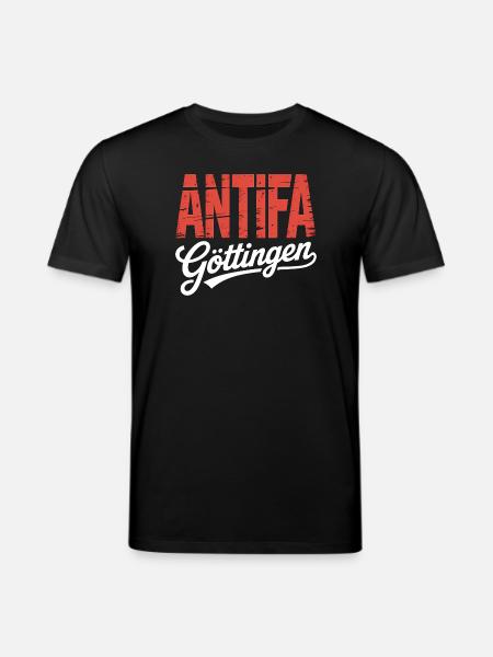 Antifa Göttingen - Antifaschistischer Merch - Stanley/Stella CREATOR Unisex Organic T-Shirt - black