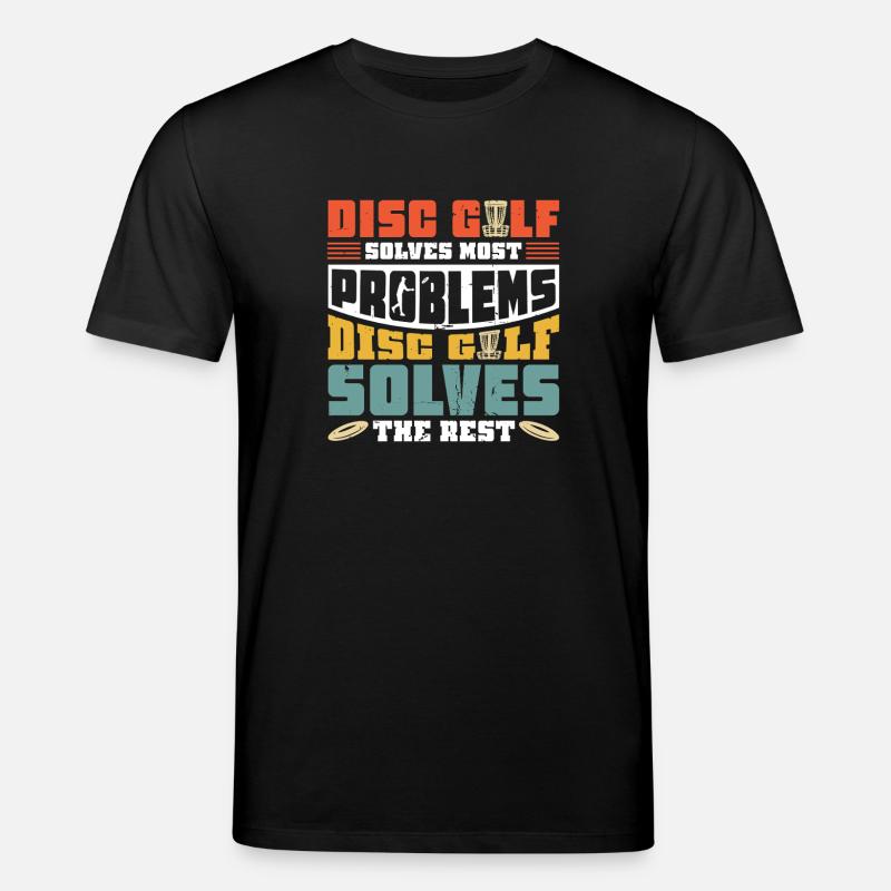 Disc Golf Geschenke Discgolf - Stanley/Stella Unisex Bio-T-Shirt CREATOR - Schwarz