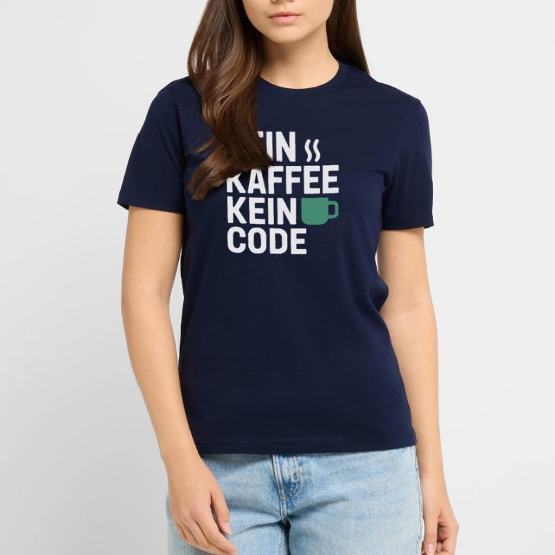 Kein Kaffee Kein Code Programmierer Informatiker Stanley/Stella Unisex Bio-T-Shirt CREATOR 