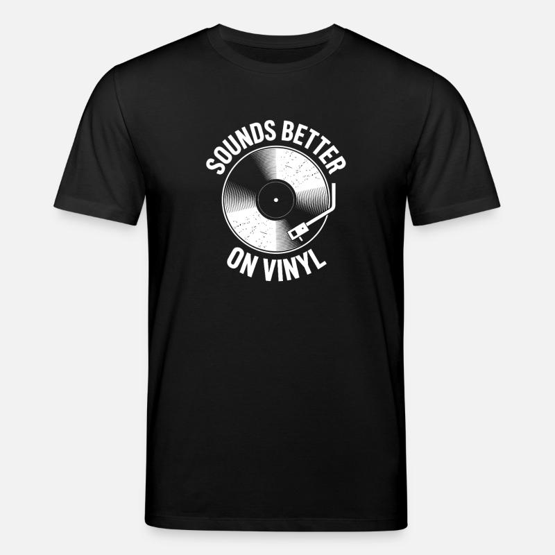 Son meilleur sur vinyle - T-shirt bio CREATOR Stanley/Stella Unisexe - noir