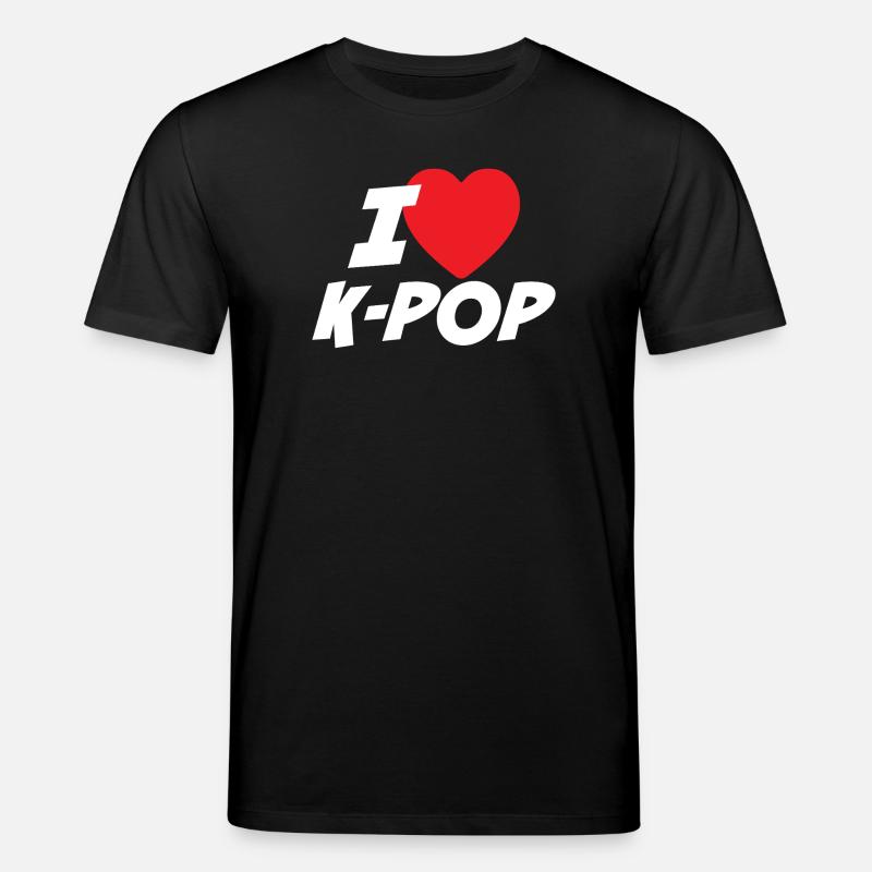 J’adore la K-pop - T-shirt bio CREATOR Stanley/Stella Unisexe - noir