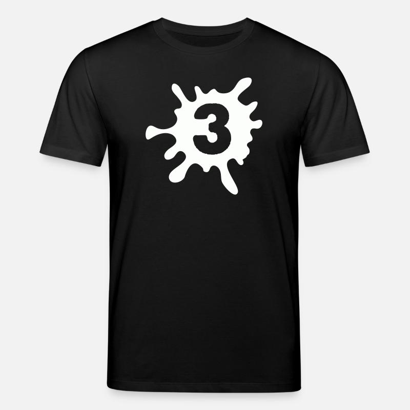 klecks_3- - T-shirt bio CREATOR Stanley/Stella Unisexe - noir