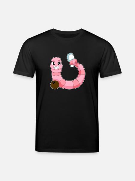 Wurm Bowling Bowlingkugel Pin - Stanley/Stella Unisex Bio-T-Shirt CREATOR  - Schwarz