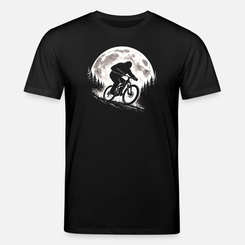 Bigfoot Vélo de VTT - T-shirt bio CREATOR Stanley/Stella Unisexe - noir