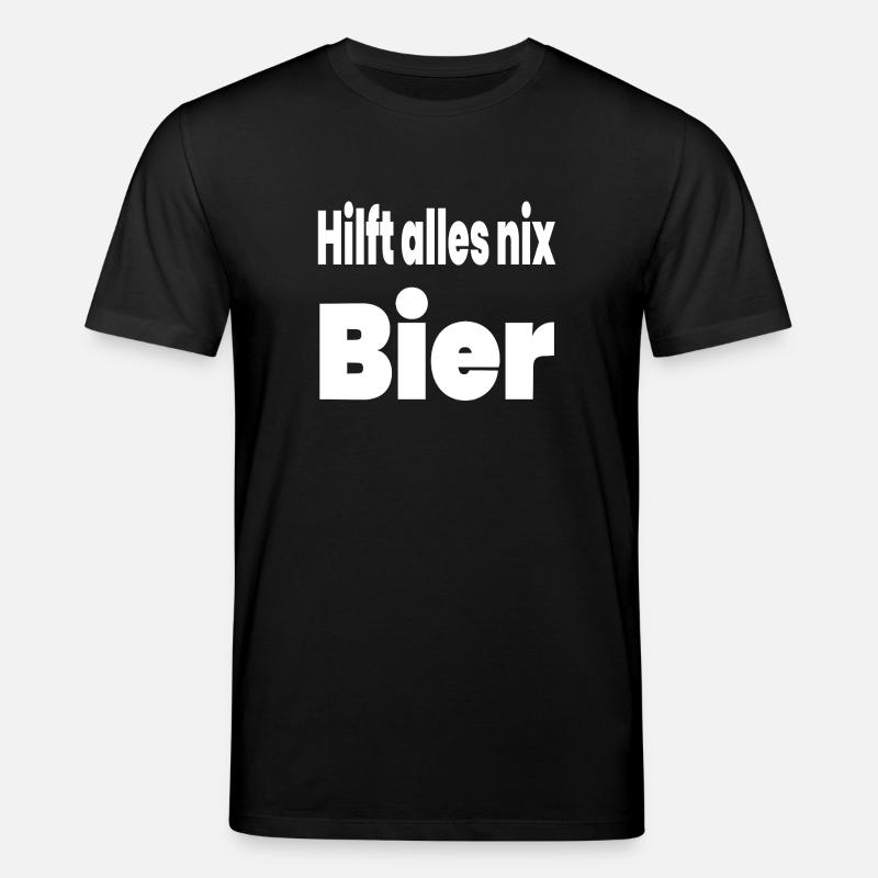 Bier - Stanley/Stella Unisex Bio-T-Shirt CREATOR  - Schwarz