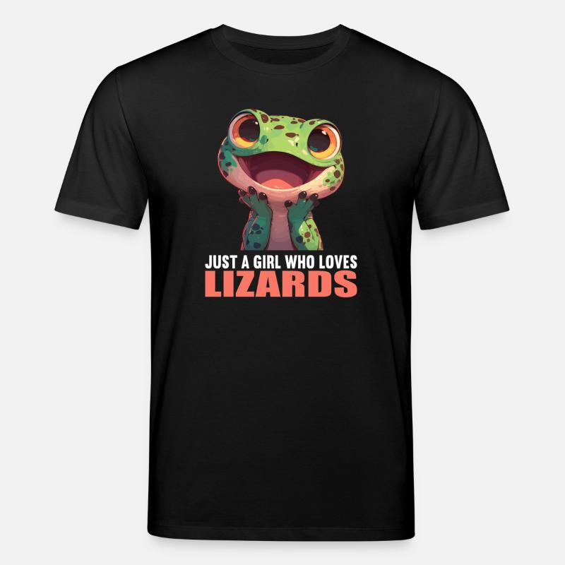 Lézard des lézards - T-shirt bio CREATOR Stanley/Stella Unisexe - noir
