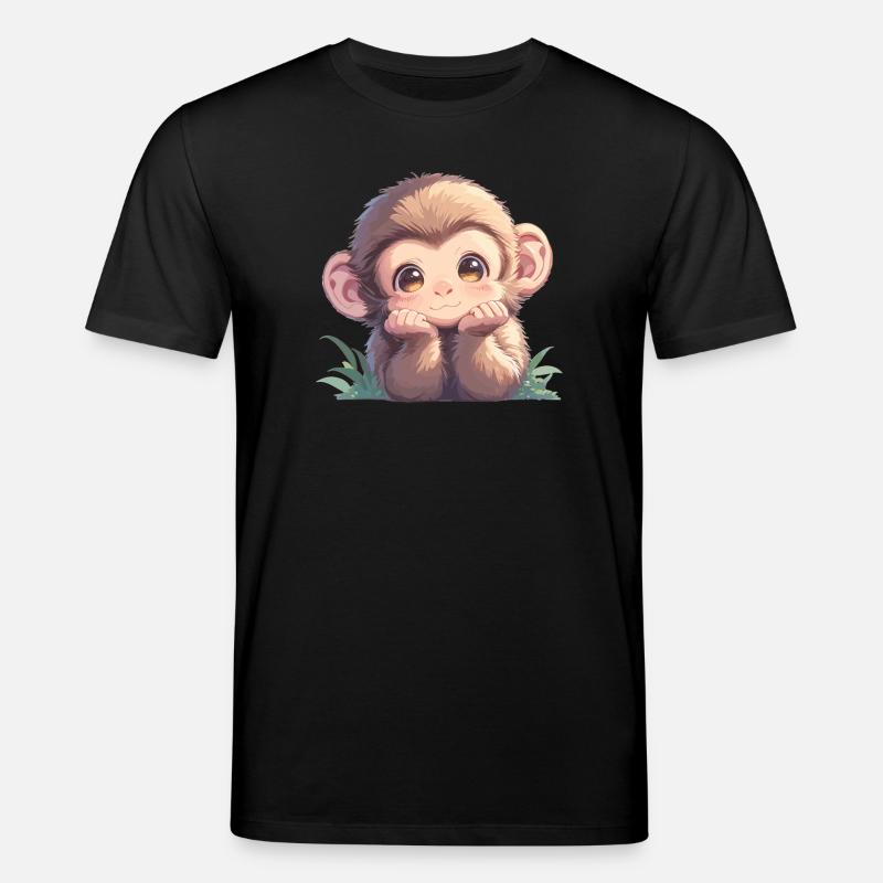 Macaque Macaque - Maglietta ecologica unisex CREATOR di Stanley/Stella - nero