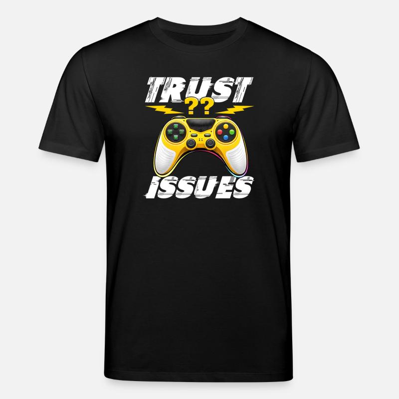 Gaming Gamer Videospiele Controller Zocken Zocker - Stanley/Stella Unisex Bio-T-Shirt CREATOR  - Schwarz