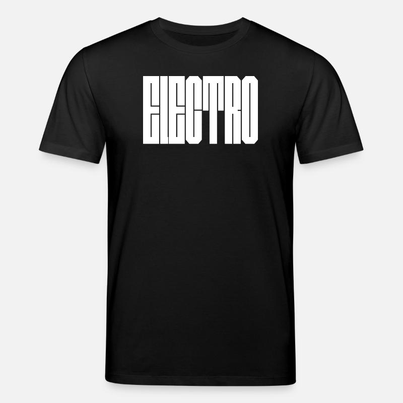 Monochrome vertikale Glyphen - Stanley/Stella Unisex Bio-T-Shirt CREATOR - Schwarz