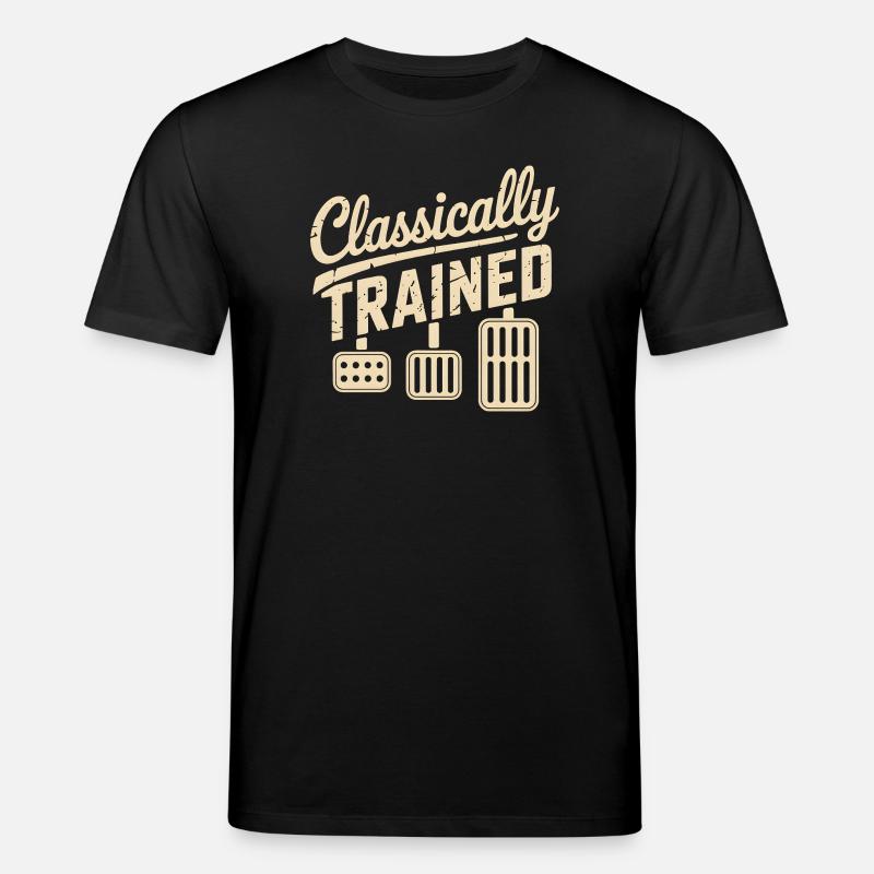 Classically Trained Auto Manual Transmission - Stanley/Stella CREATOR Unisex Organic T-Shirt - black