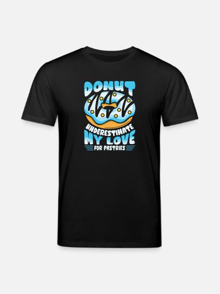 Restauration rapide en donuts - T-shirt bio CREATOR Stanley/Stella Unisexe - noir