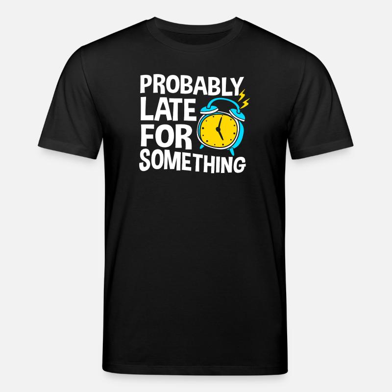 Procrastinationlazy lazy lazy lazy - Stanley/Stella CREATOR Unisex Organic T-Shirt - black