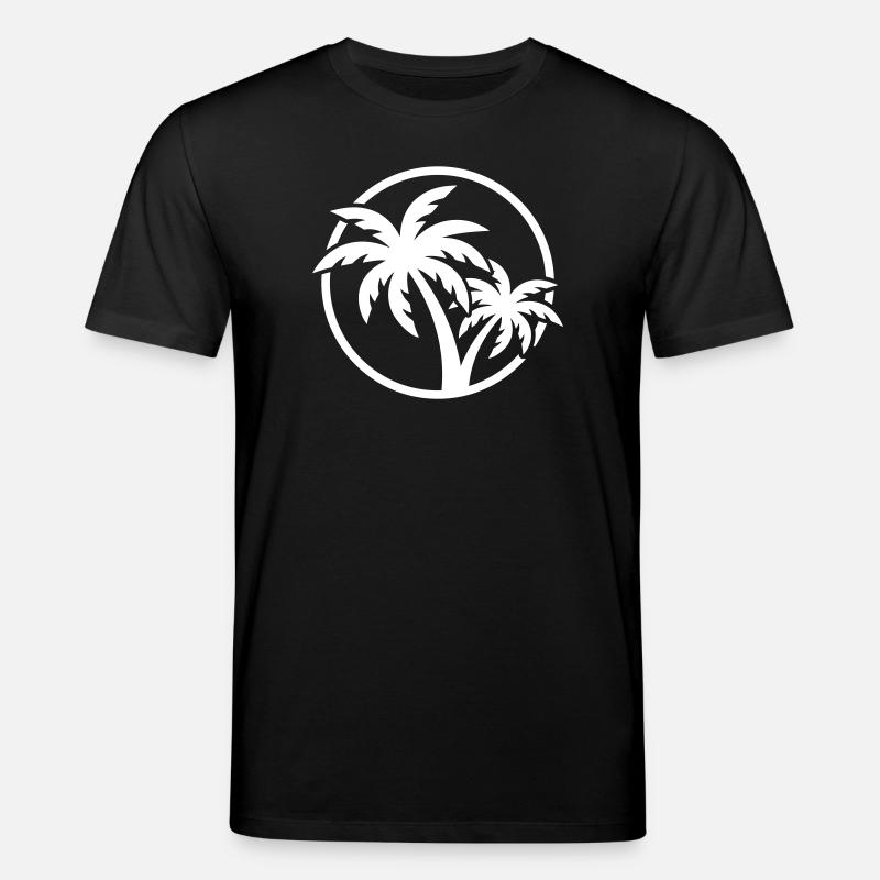 Symbole du palmier - T-shirt bio CREATOR Stanley/Stella Unisexe - noir