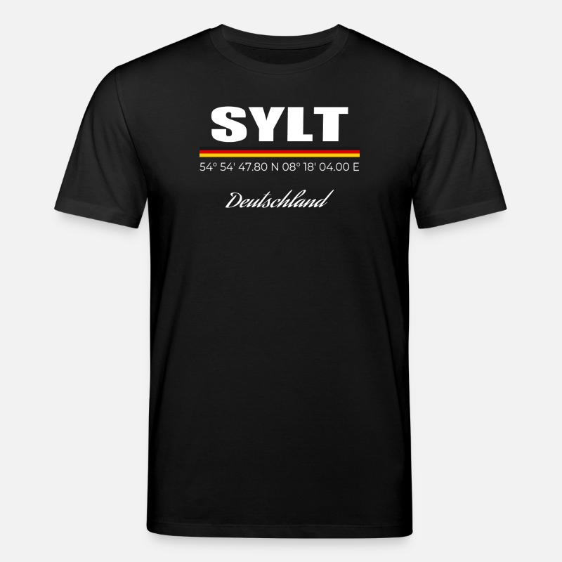 Sylt - Stanley/Stella Unisex Bio-T-Shirt CREATOR  - Schwarz