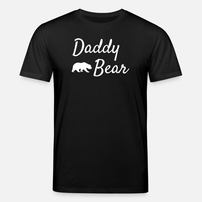 Daddy Bear Script-Logo - Stanley/Stella Unisex Bio-T-Shirt CREATOR  - Schwarz