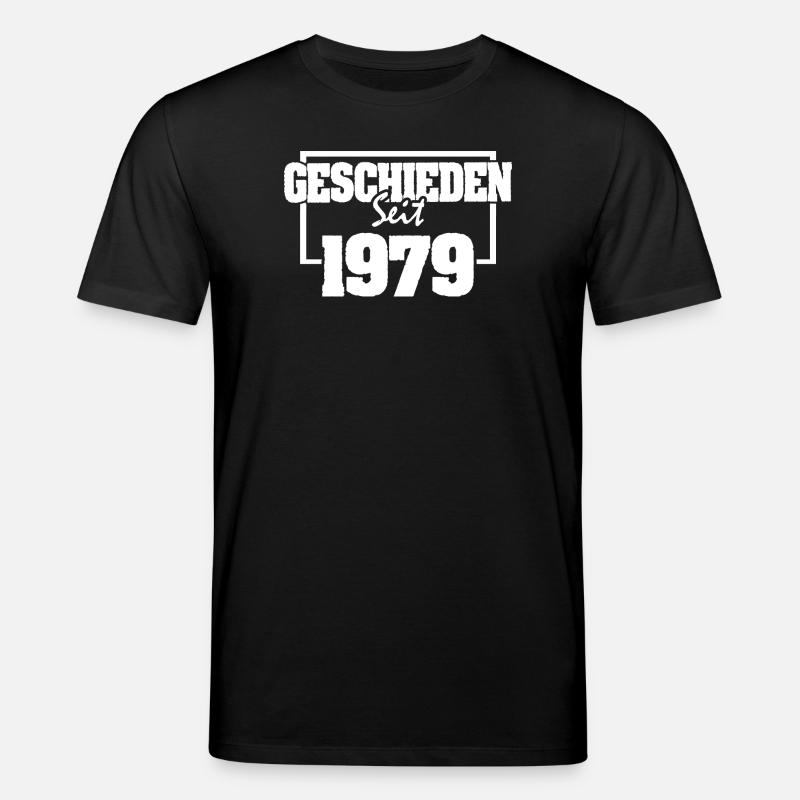Sprueche 1979 - Stanley/Stella Unisex Bio-T-Shirt CREATOR  - Schwarz