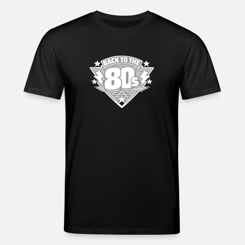 Back to the 80s Retro - Stanley/Stella Unisex Bio-T-Shirt CREATOR  - Schwarz