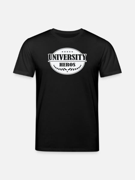 Unihelden Badge - Stanley/Stella CREATOR Unisex Organic T-Shirt - black