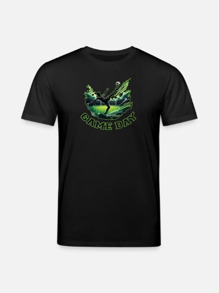 Game Day Soccer: Dynamic Save - Stanley/Stella CREATOR Unisex Organic T-Shirt - black