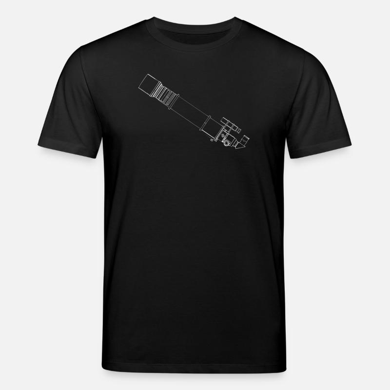 Teleskop Blueprint - Stanley/Stella Unisex Bio-T-Shirt CREATOR  - Schwarz