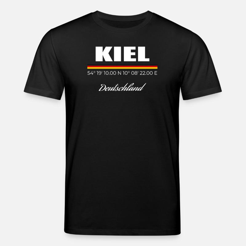 Kiel - Stanley/Stella Unisex Bio-T-Shirt CREATOR  - Schwarz