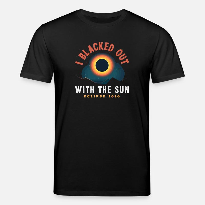 Sonnenfinsternis 2026, 12. August - Stanley/Stella Unisex Bio-T-Shirt CREATOR  - Schwarz
