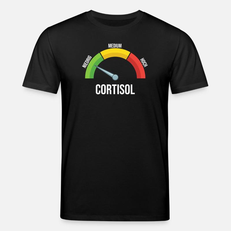 Cortisol Messgerät - Stanley/Stella Unisex Bio-T-Shirt CREATOR - Schwarz