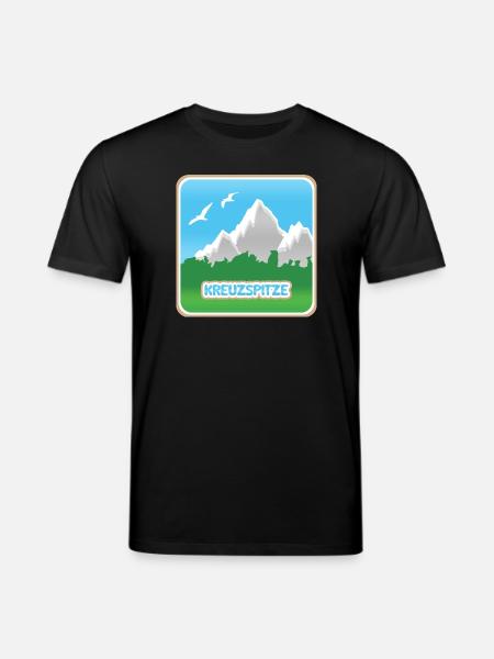Kreuzspitze - Stanley/Stella Unisex Bio-T-Shirt CREATOR - Schwarz